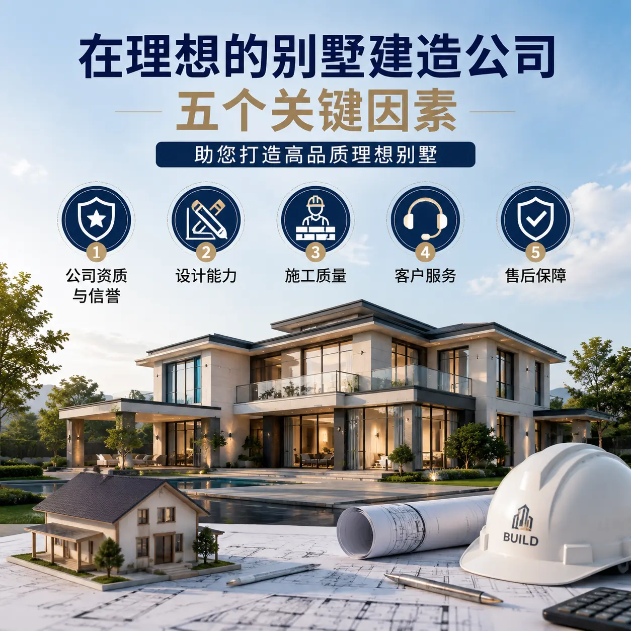 在 毕节 找到理想别墅建造公司的五个关键因素