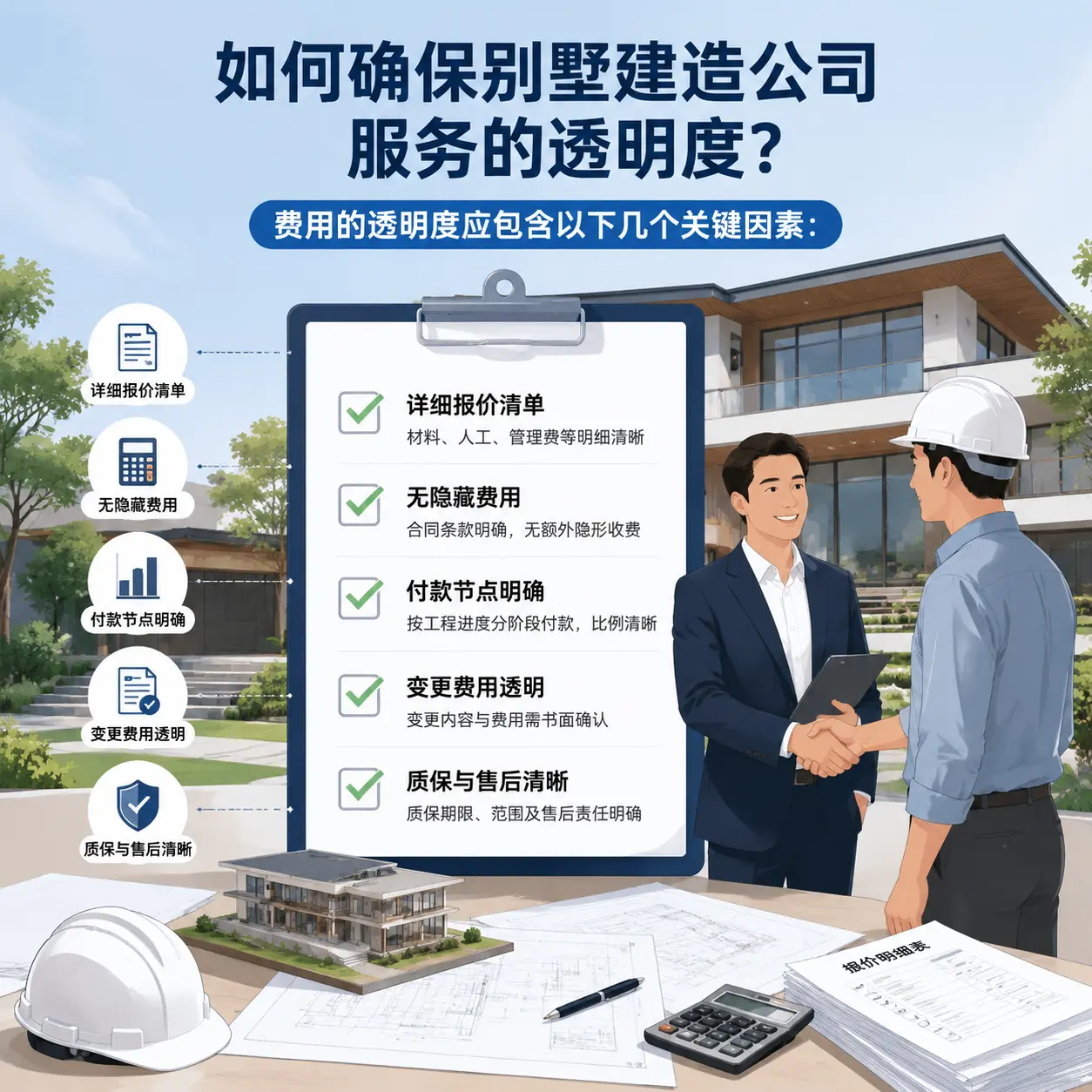 在 毕节 如何确保别墅建造公司服务的透明度?