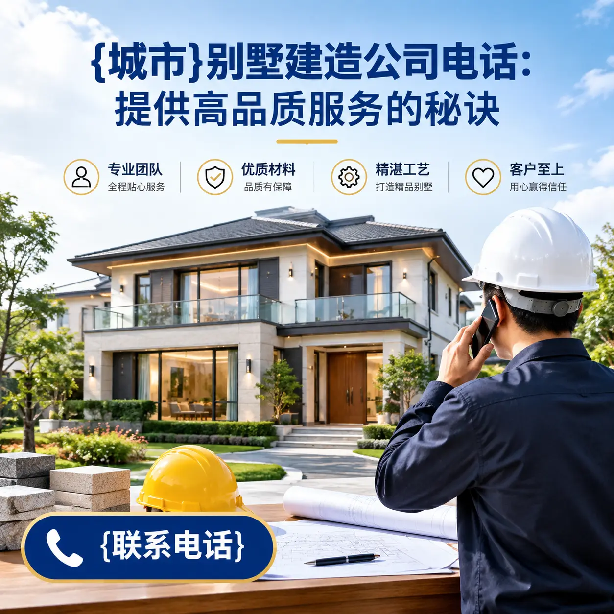 毕节别墅建造公司电话：提供高品质服务的秘诀
