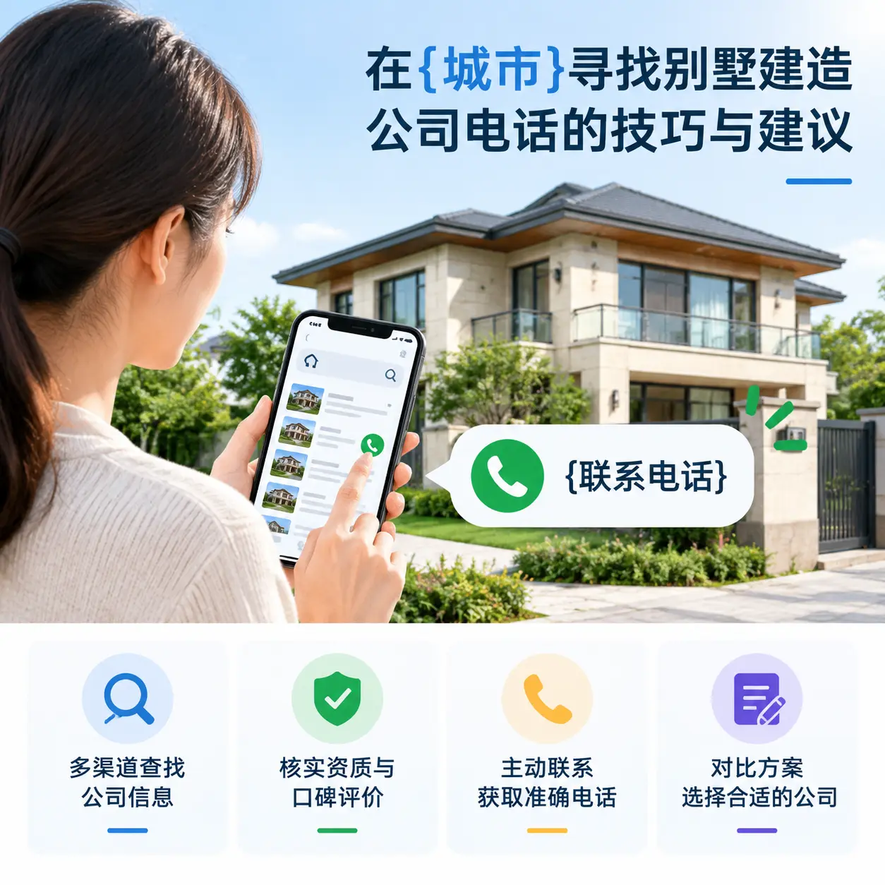 在毕节寻找别墅建造公司电话的技巧与建议